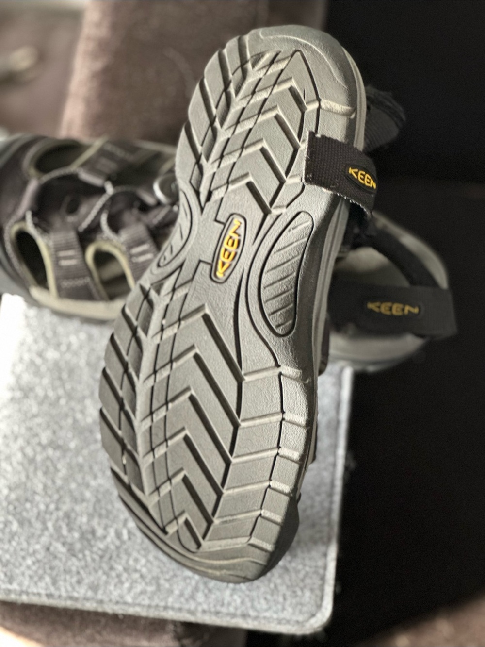 Keen Black Women's Closed-Toe Sandals - Picture 4 of 4